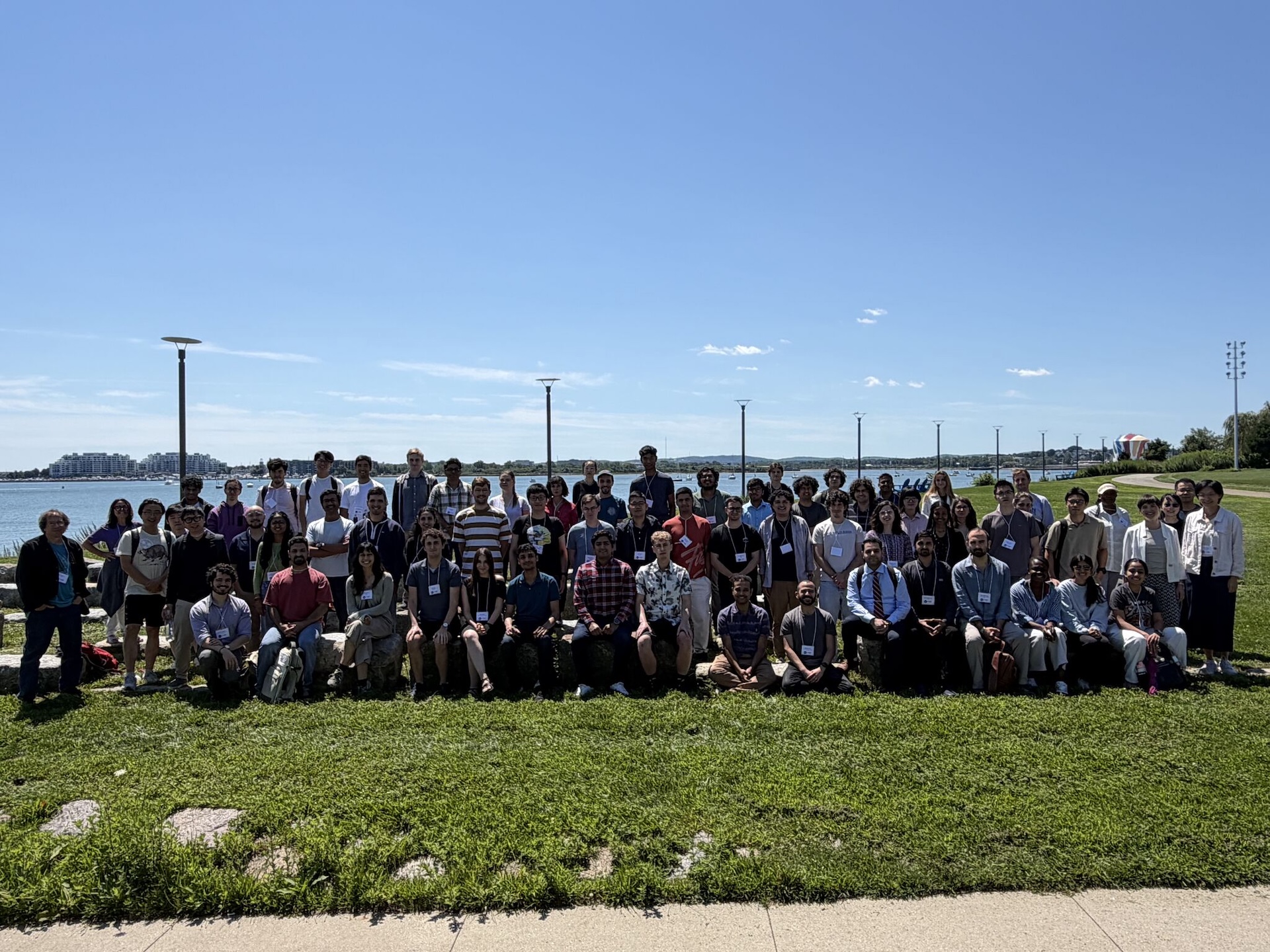 IAIFI Summer School 2026 group photo at UMass Boston
